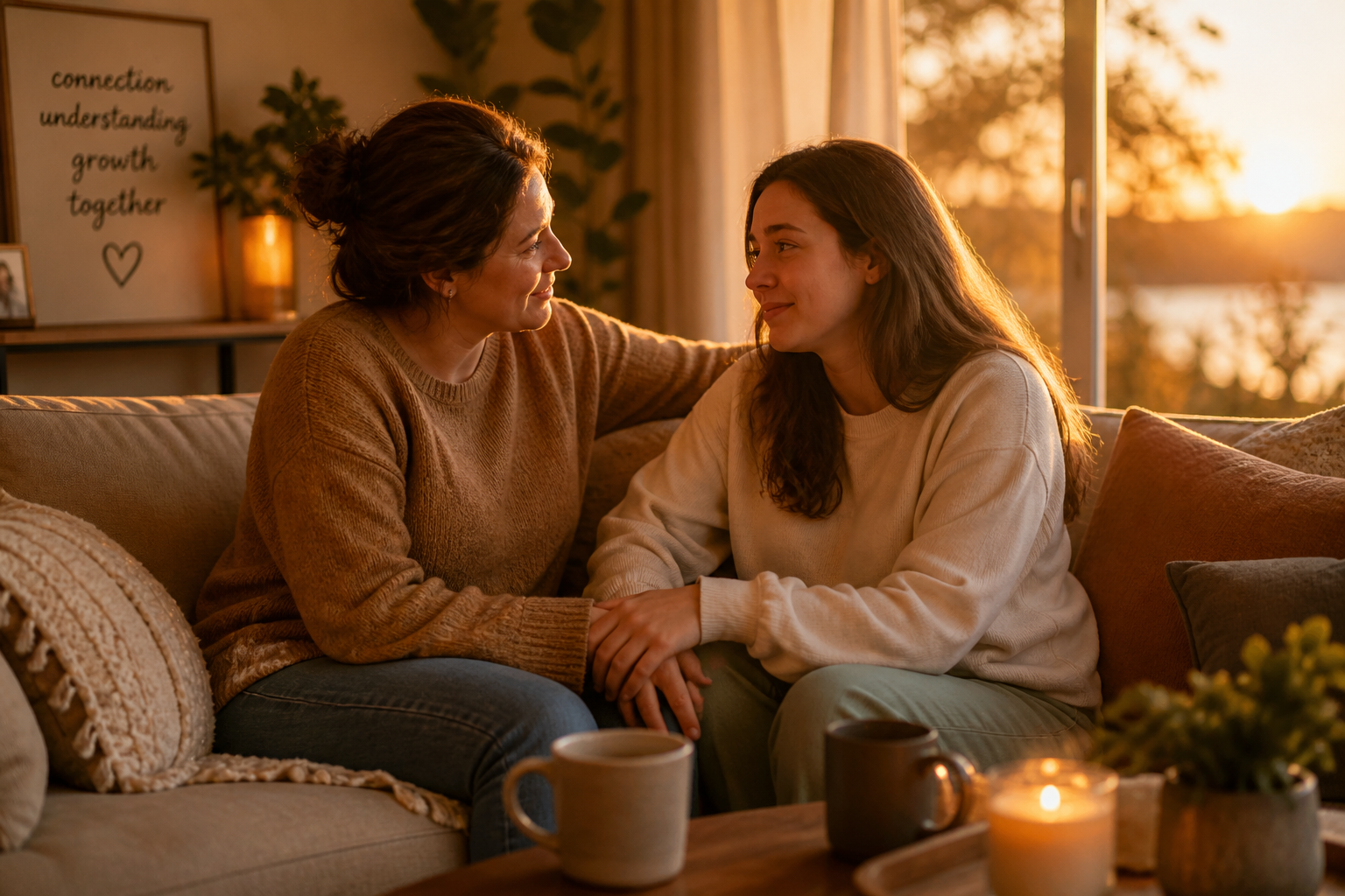 Two people in conversation — Common Ground Coaching